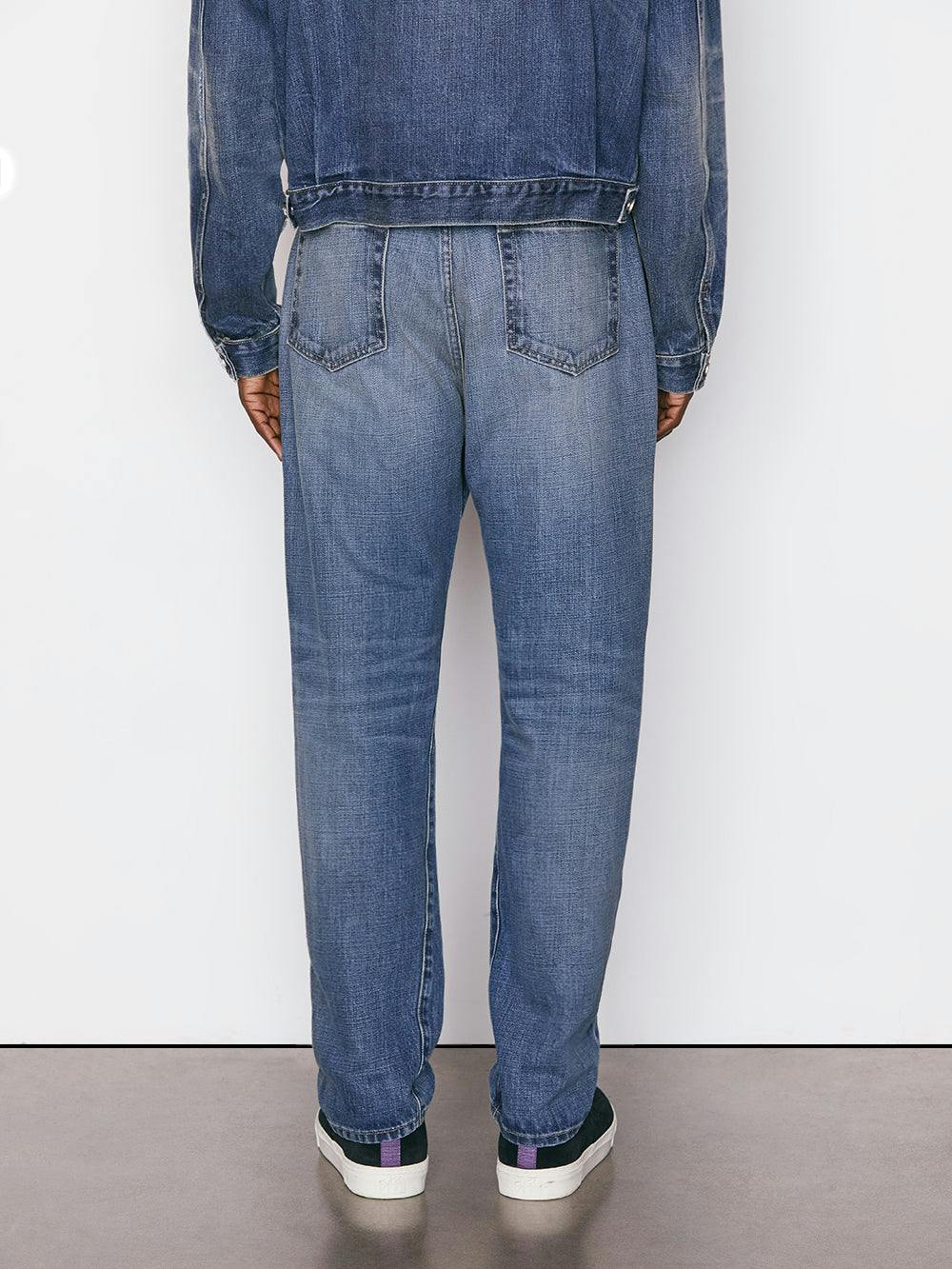jeans back view